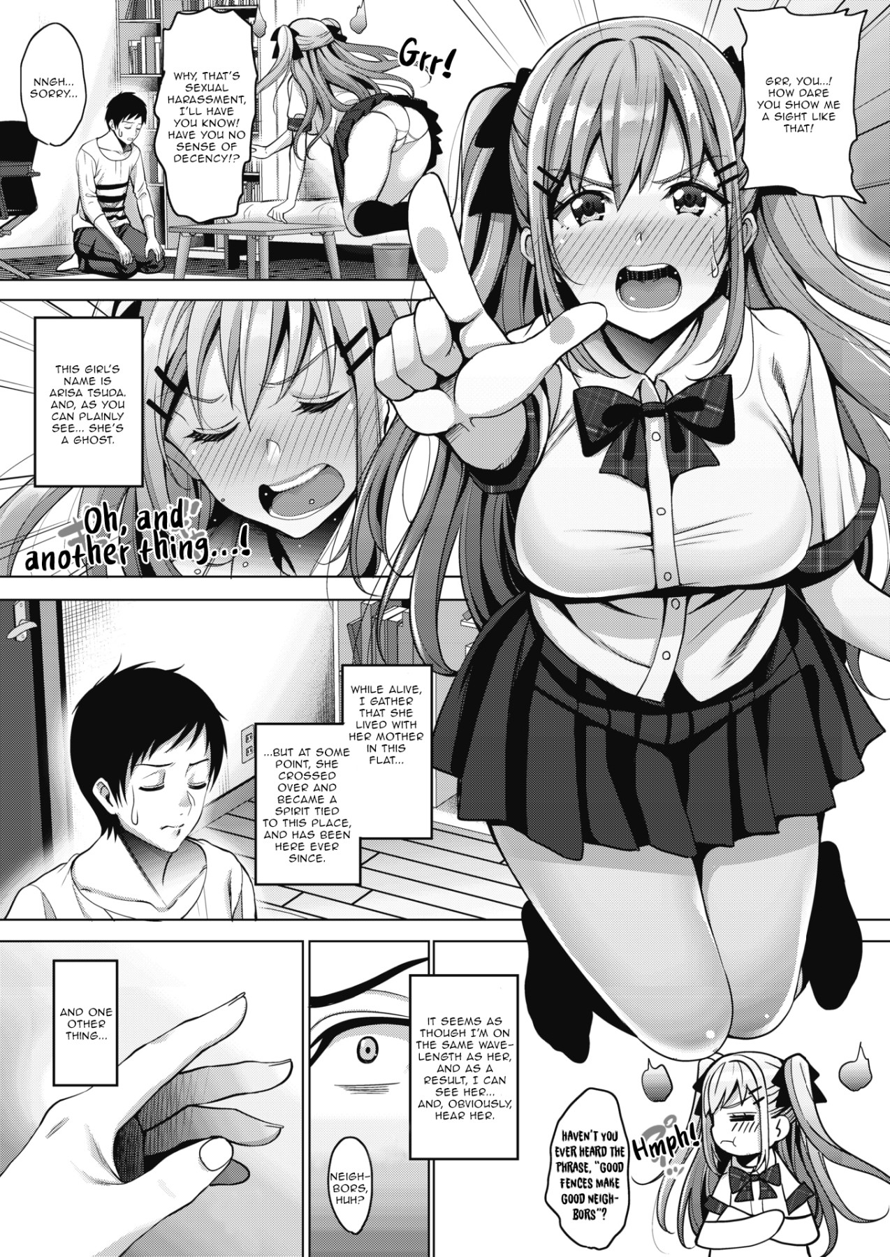 Hentai Manga Comic-My Cute Roommate-Chapter 1-3